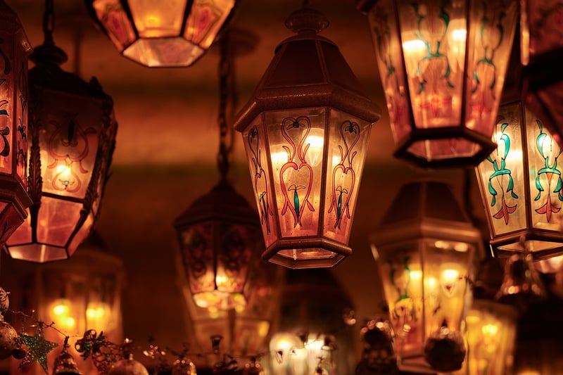 Upcycled Glass Bottle Lamps
